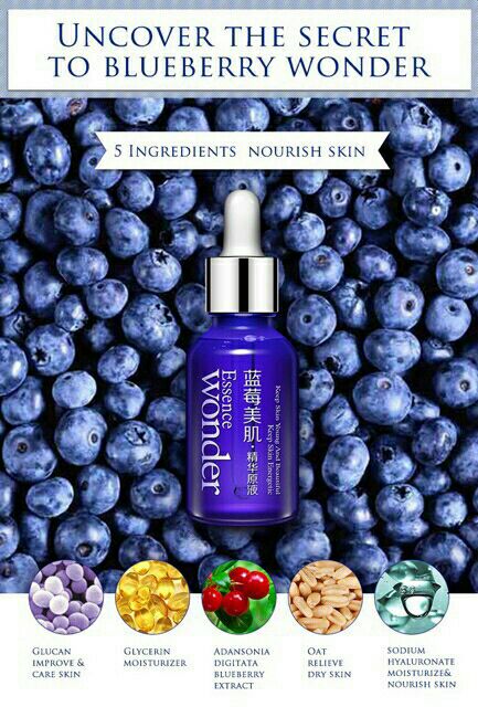 [GIẢM 5% ĐƠN 129K][HCM][Lấy mã giảm thêm 30%]Serum Việt Quất Dưỡng Trắng Da Bioaqua