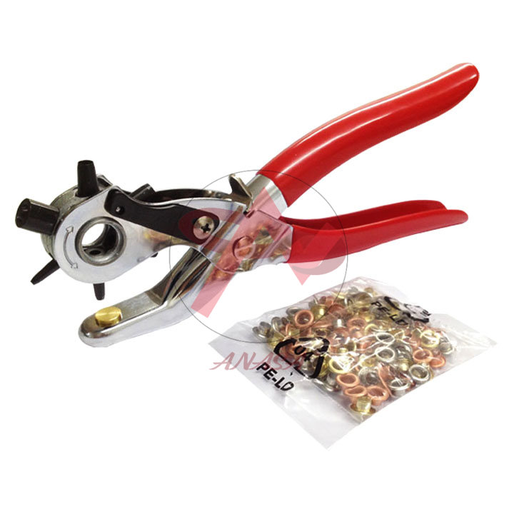 Kìm Bấm Lỗ Dây Da (Có Khoen) Top - K6012A