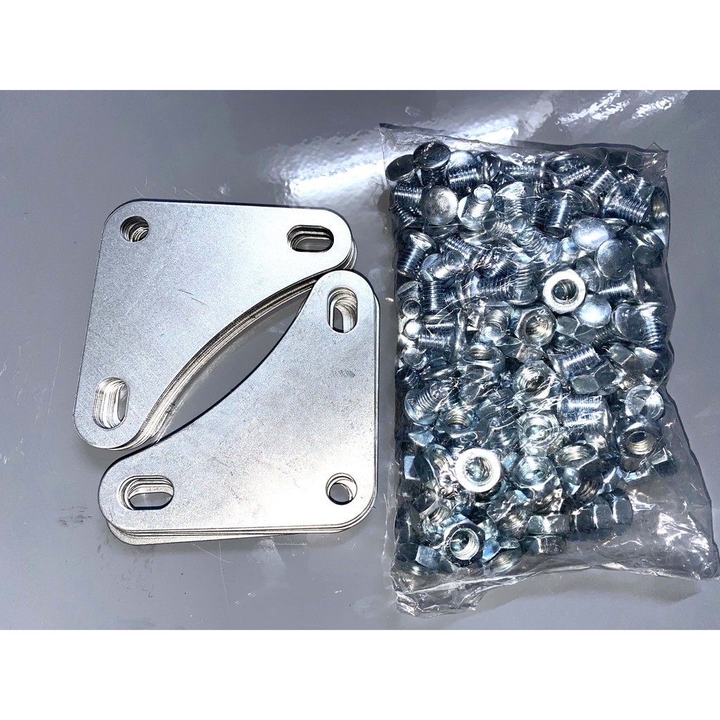 Ốc kệ sắt v lỗ đa năng
