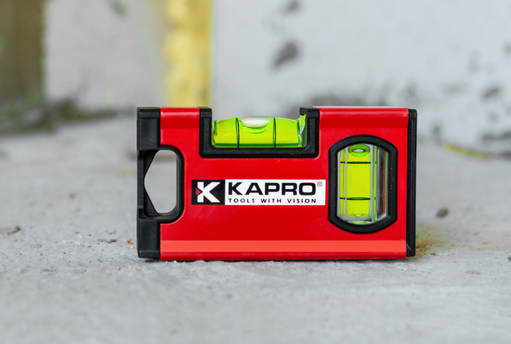Thước thủy 10cm KAPRO 246MD màu đỏ