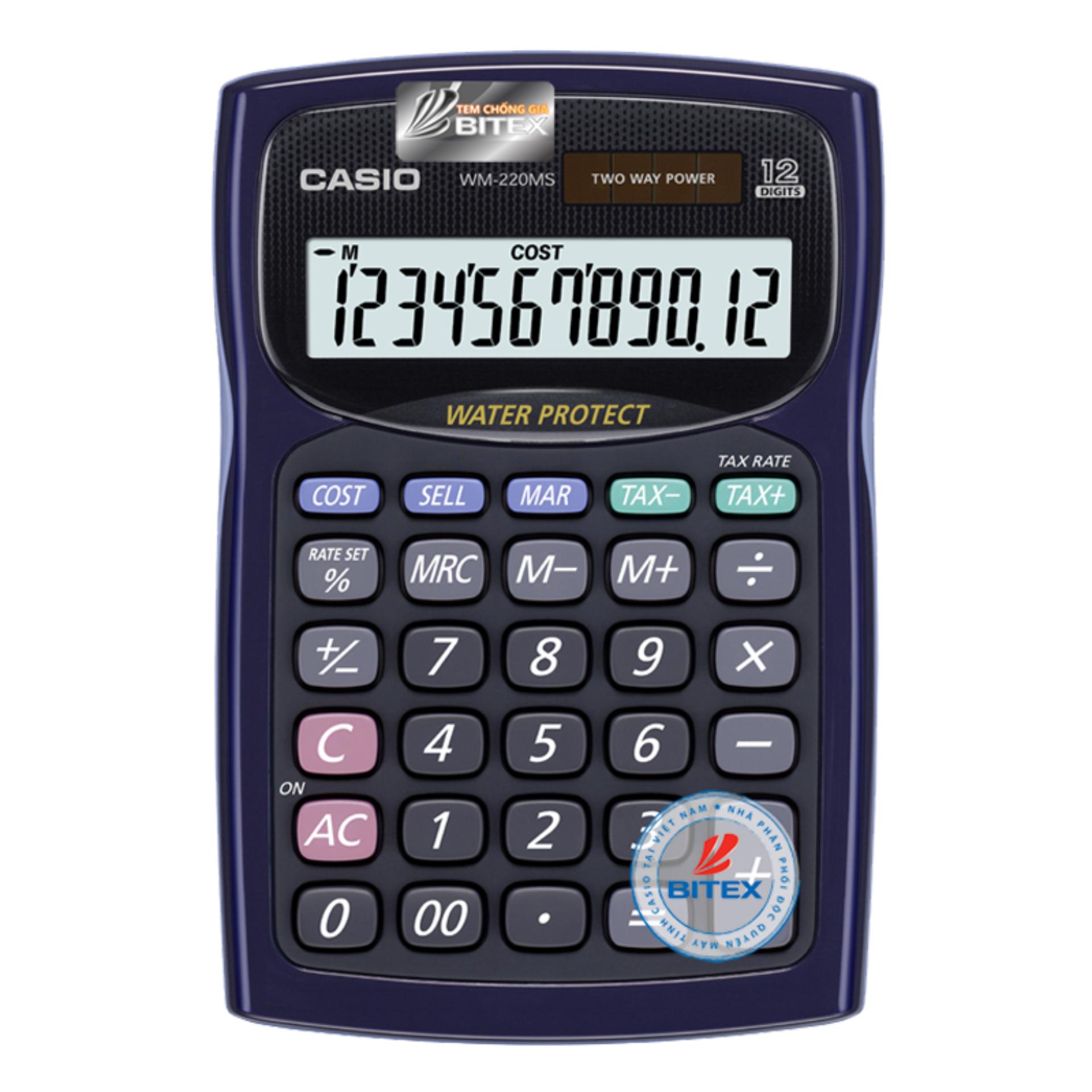 MÁY TÍNH CASIO WM-220MS