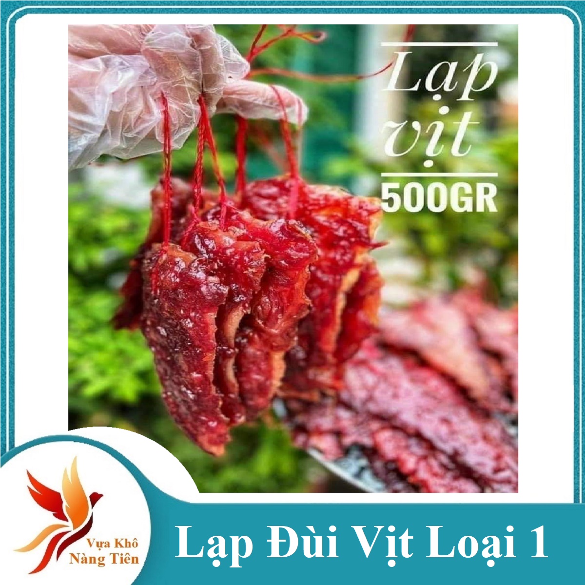 1 kg lạp vịt loại 1 , được làm từ đùi vịt tươi ngon.