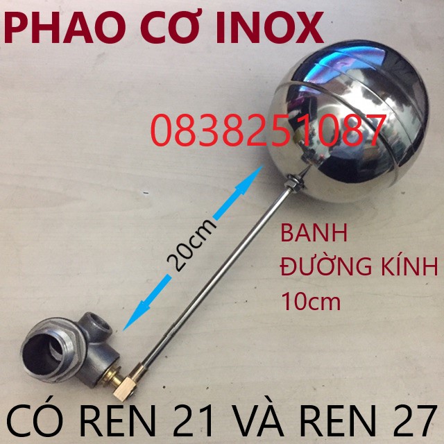 [HCM]Phao cơ Inox ( chống gỉ ) cao cấp