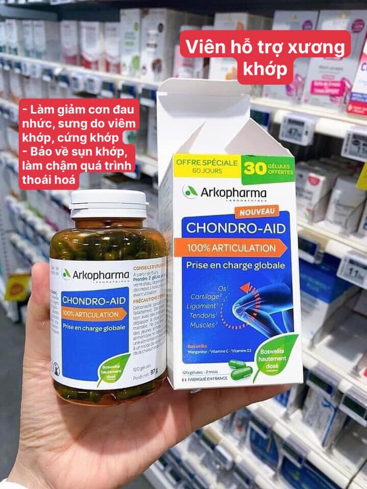 Bổ xương khớp Arkopharma Chondro-AID Arkoflex Fort