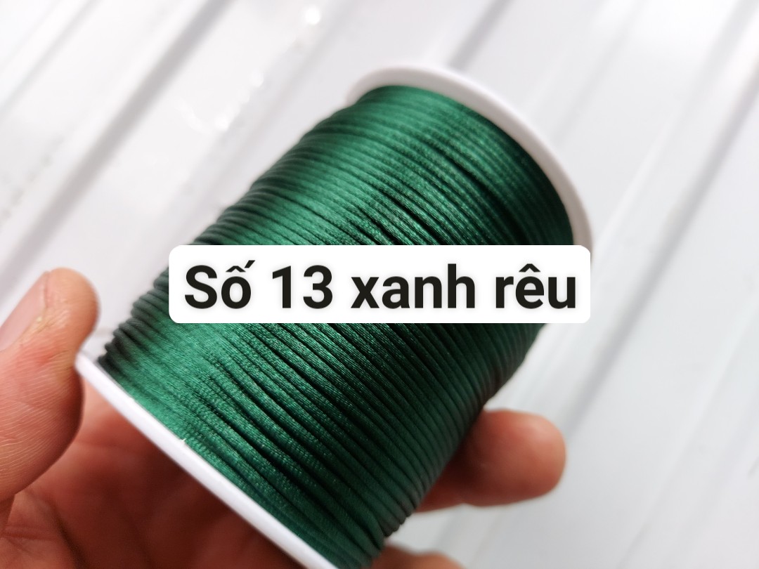 Bán lẻ 5 mét dây tim dày 1.5mm (1/2 bảng màu)