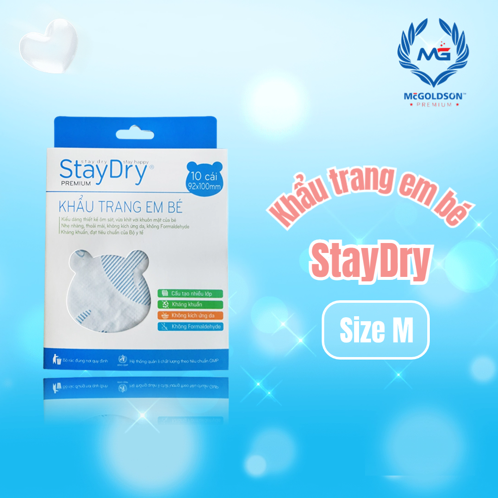 Combo Khẩu trang em bé StayDry