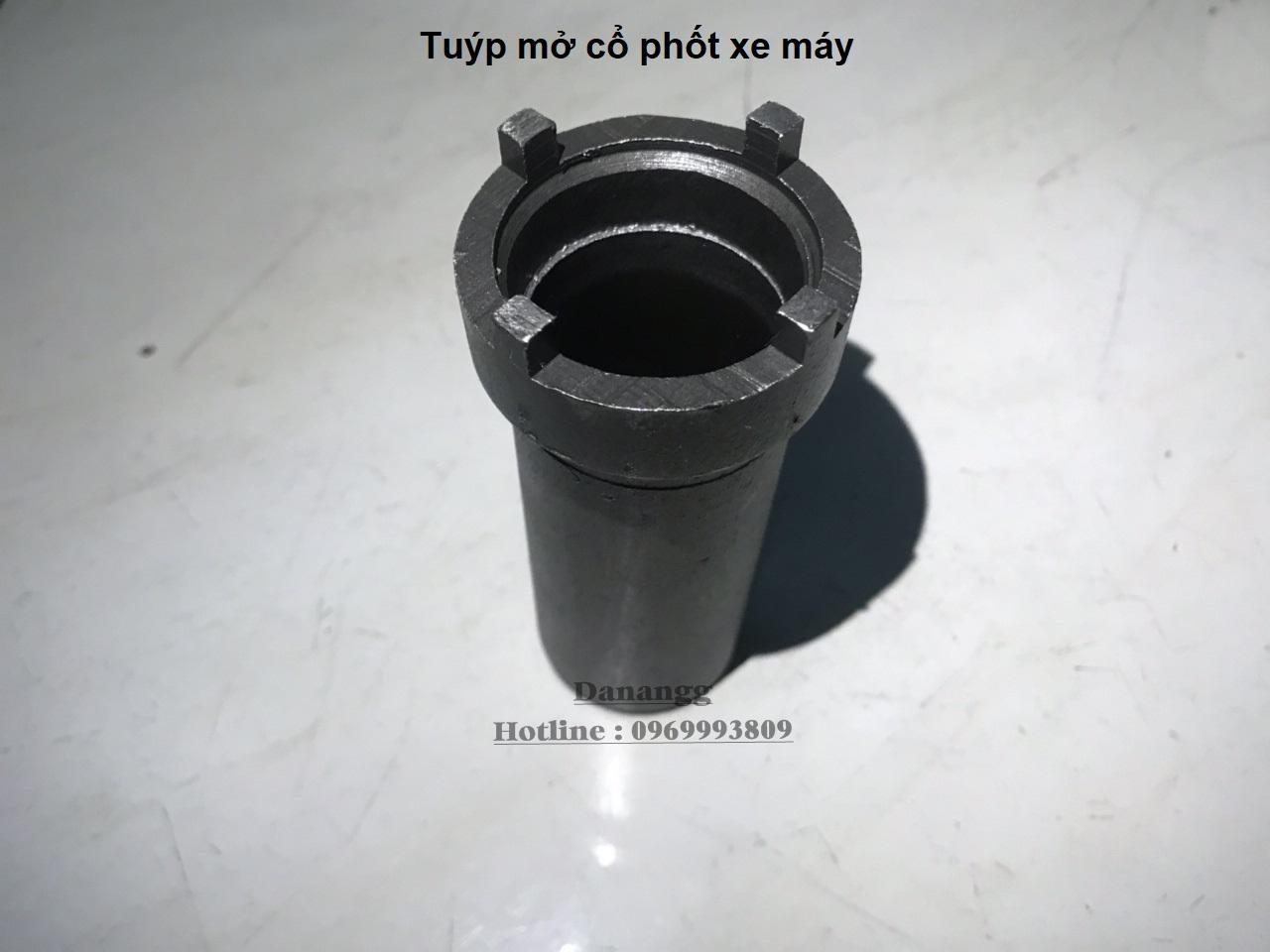 Đầu tuýp 4 chấu làm cổ phốt xe máy