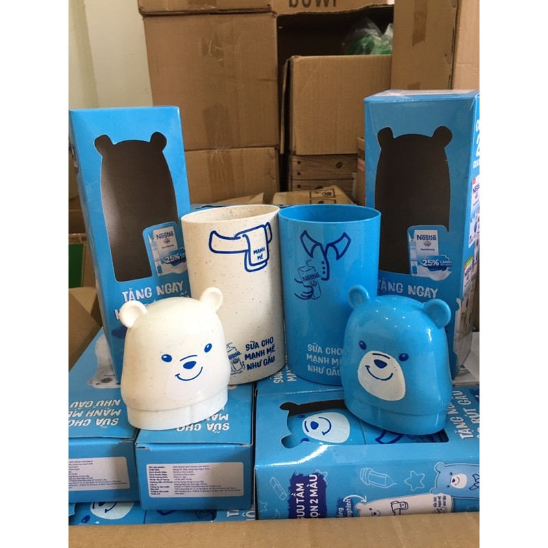 [HCM]Combo 2 hộp bút Gấu làm từ nha lúa mạch.(Hàng khuyến mãi từ Nestle)