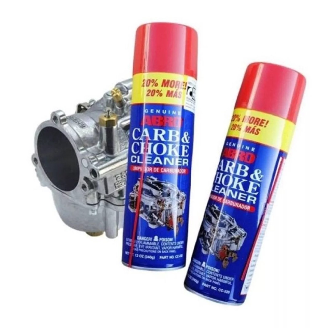 Chai Xịt Súc Bình Xăng Con Abro Carb & Choke Cleaner (400ml)