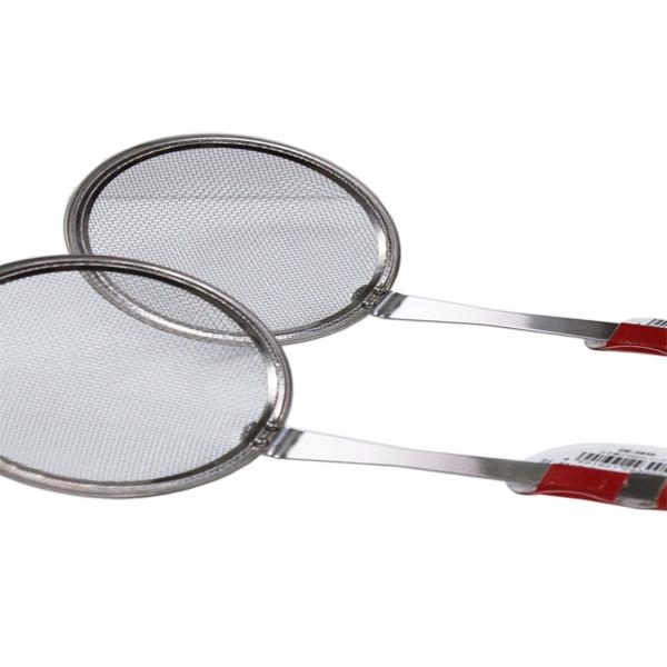 Dụng cụ hớt váng mỡ  inox KAI (cán đỏ) - Hàng Nhật