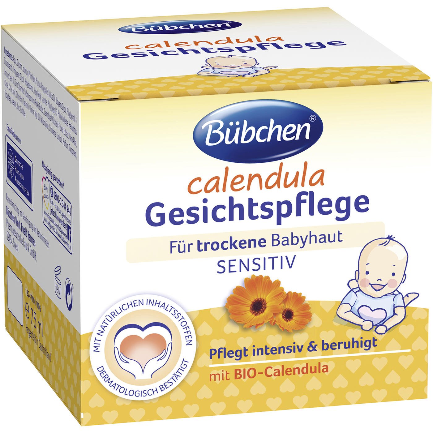 Kem dưỡng da Bubchen Calendula Gesichtspflege 75ml