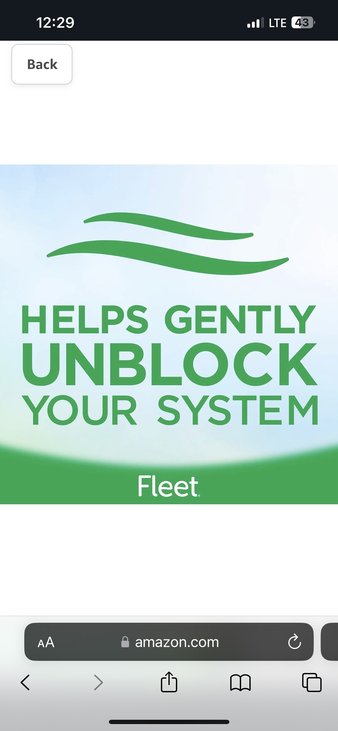 FLEET LAXATIVE