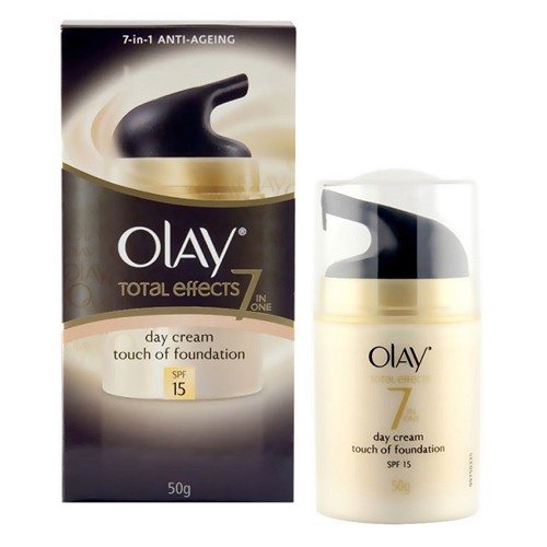 Kem olay dưỡng trắng da total effects 7 in 1- spf15