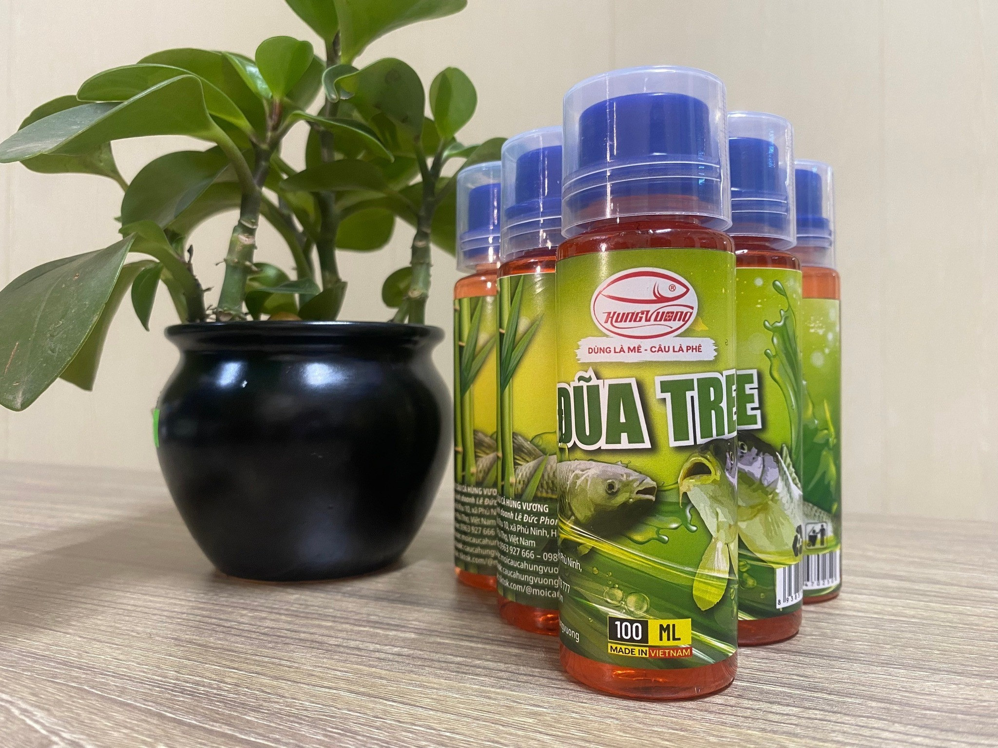 Hương liệu Đũa Tre chuyên câu chép, trắm đen, trắm cỏ, trôi rô phi - mồi câu Hùng Vương AnhKhoaFishing