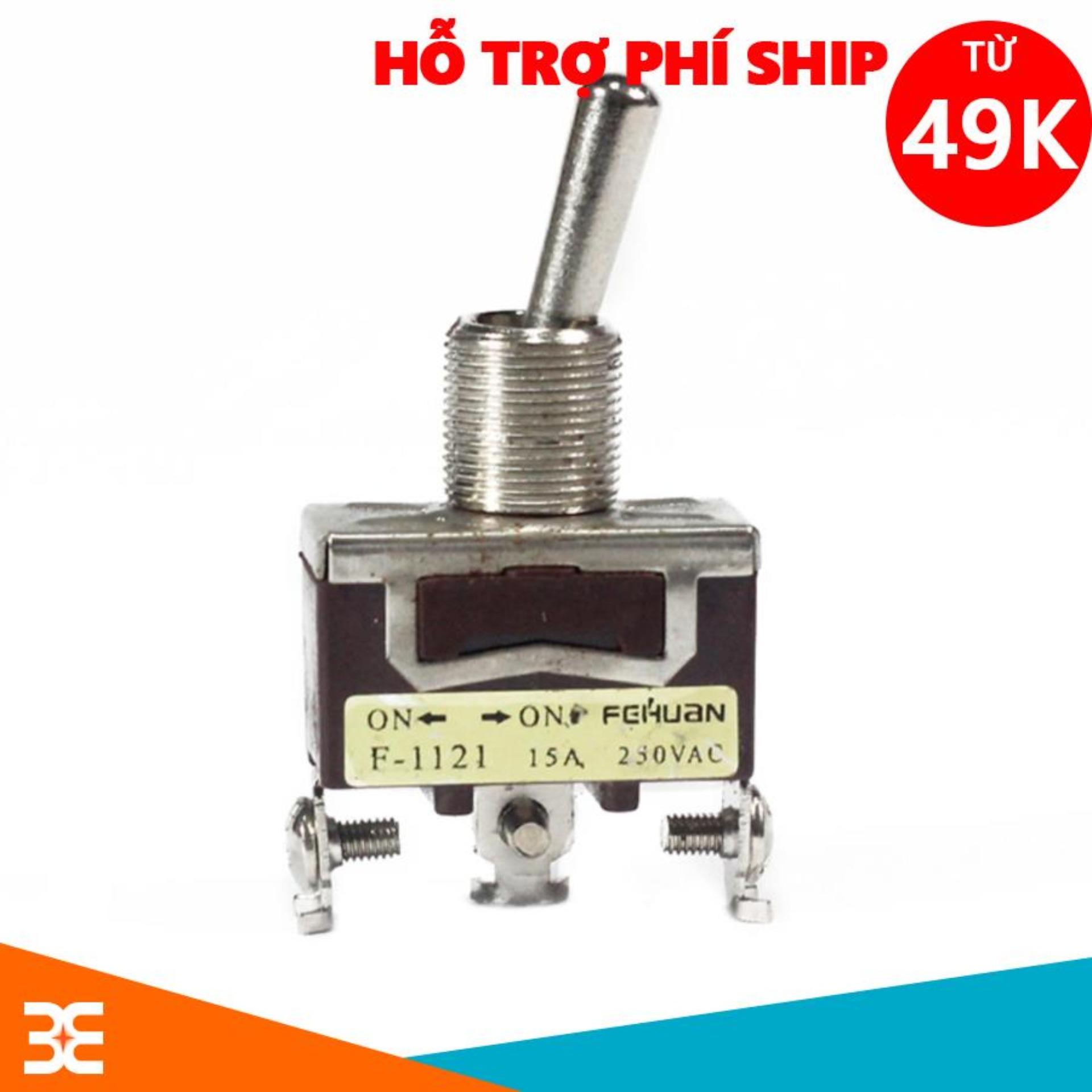 Công tắc gạt f-1121 3 chân 15a