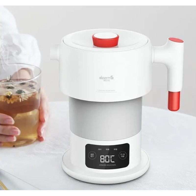 Ấm siêu tốc du lịch Youpin Deerma mutifuctional folding kettle DEM-DH206