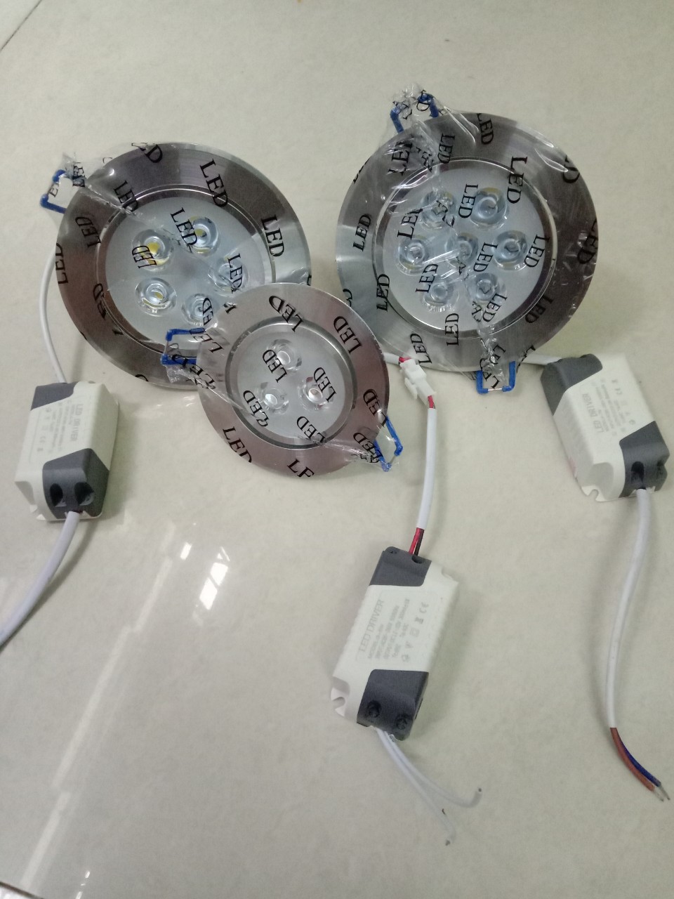 Đèn LED âm trần 3w-7w(mắt ếch)