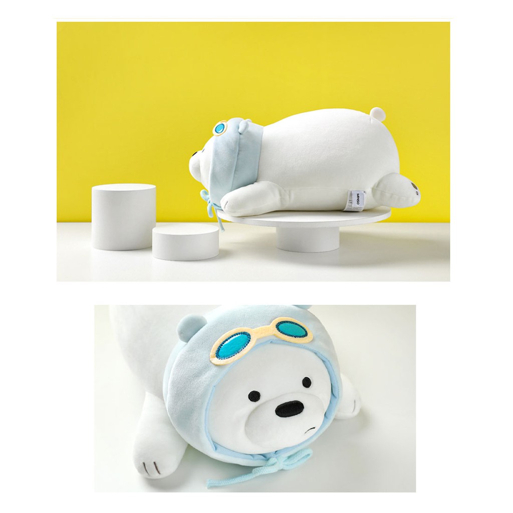 We Bare Bears x Miniso Búp bê tư thế nằm sấp