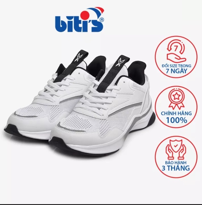 Tặng Vớ Bitis Giày Thể Thao Nữ Biti s Hunter X DSWH10500TRG