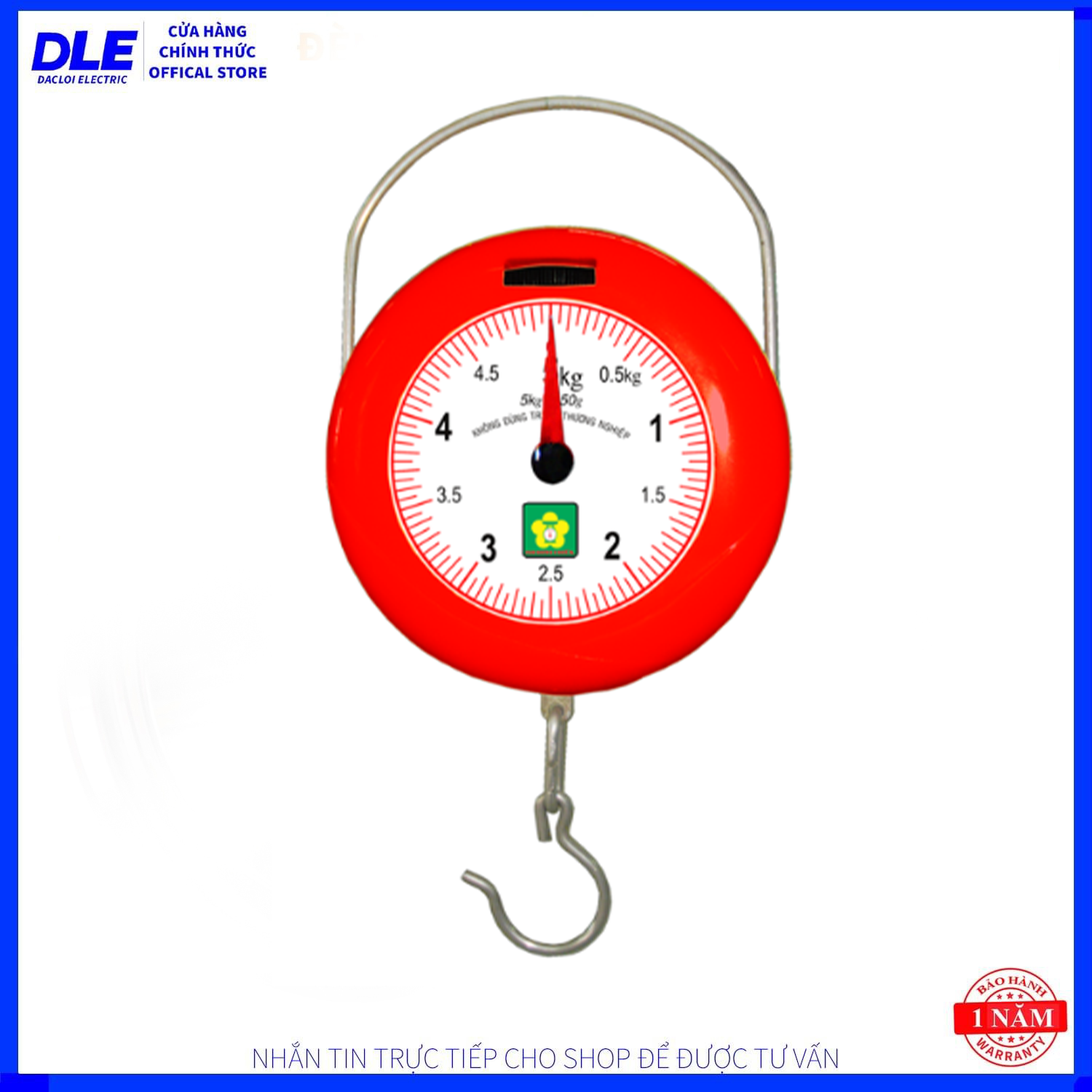 Cân Treo Mini 5Kg Nhơn Hòa Chính Hãng – Cân Nhà Bếp, Cân Thực Phẩm Tiện Lợi