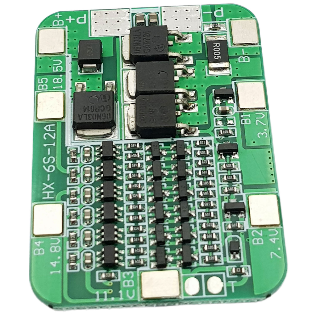 Mạch Sạc và Bảo Vệ Pin 6S 12A