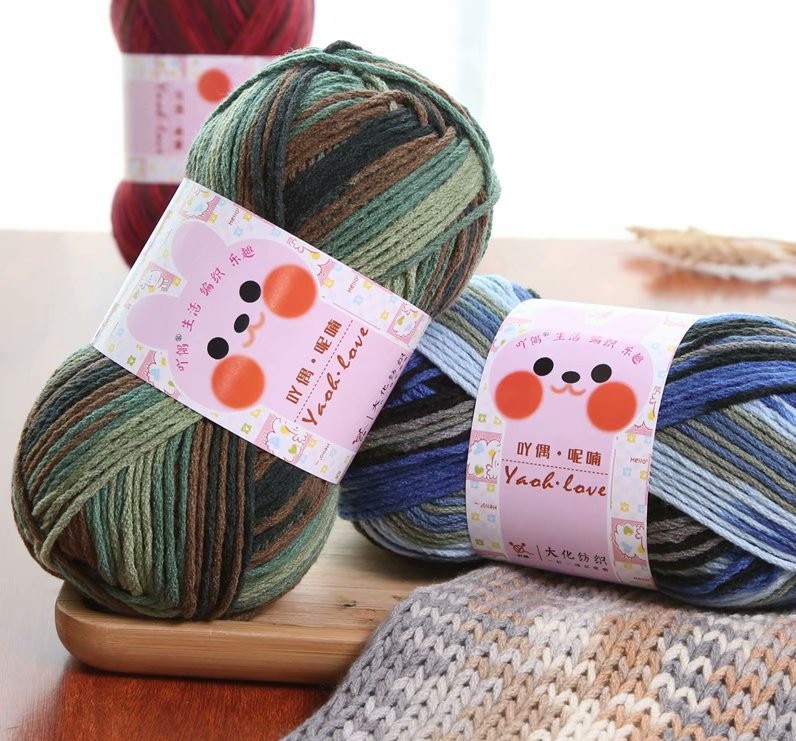 Len Yaoh Wool Loang-100g (đan mũ, đan khăn, đan áo)