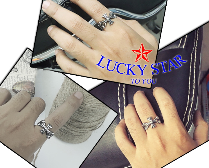 Nhẫn chrome hearts cá tính
