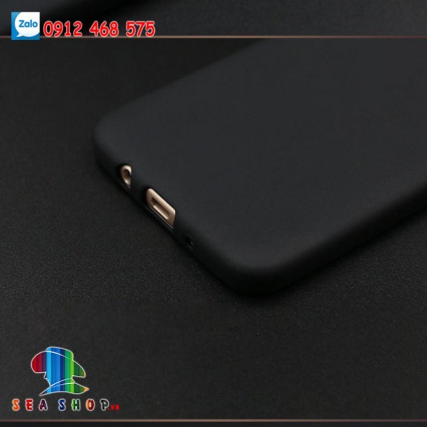 [TẶNG CƯỜNG LỰC]Ốp lưng Samsung Galaxy A7 2017 - A720 silicon đen