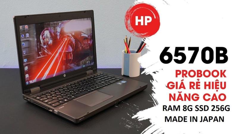 Laptop VP GAME Photoshop HP Probook 6570b Core i5 3210M RAM 8G SSD 256G 15.6in-Hàng nhập khẩu-Tặng Balo, chuột wireless.
