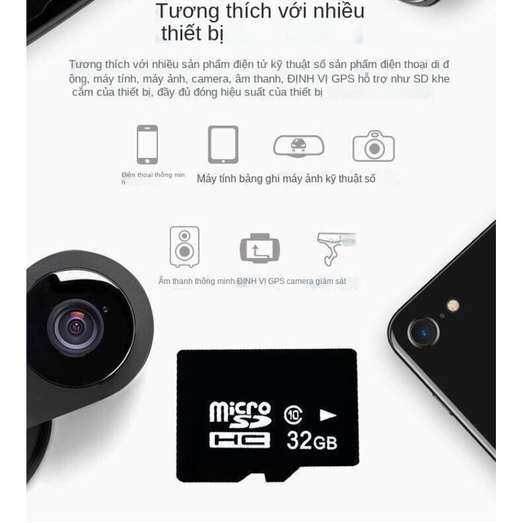 32GB/64GB high speed U3 microSD card