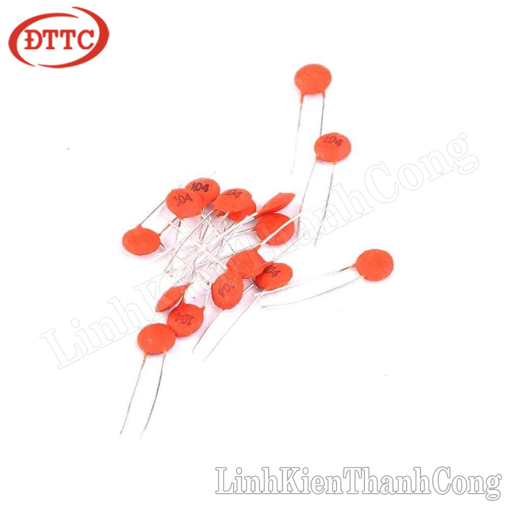 Bộ 10 Chiếc Tụ gốm 104 100nF 50V