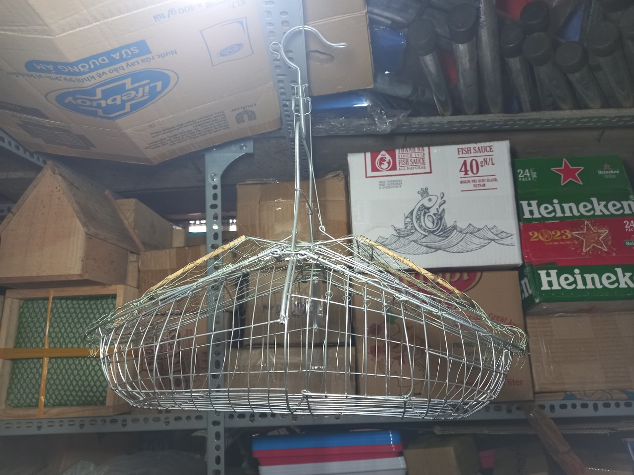 Lồng Bẫy Chim Chào Mào Bằng Kẽm