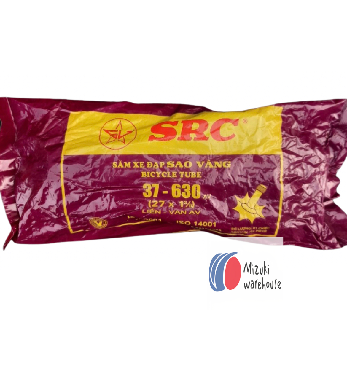 Replacement Bike Inner Tube  37- 630 ( 27x 1 3/8)