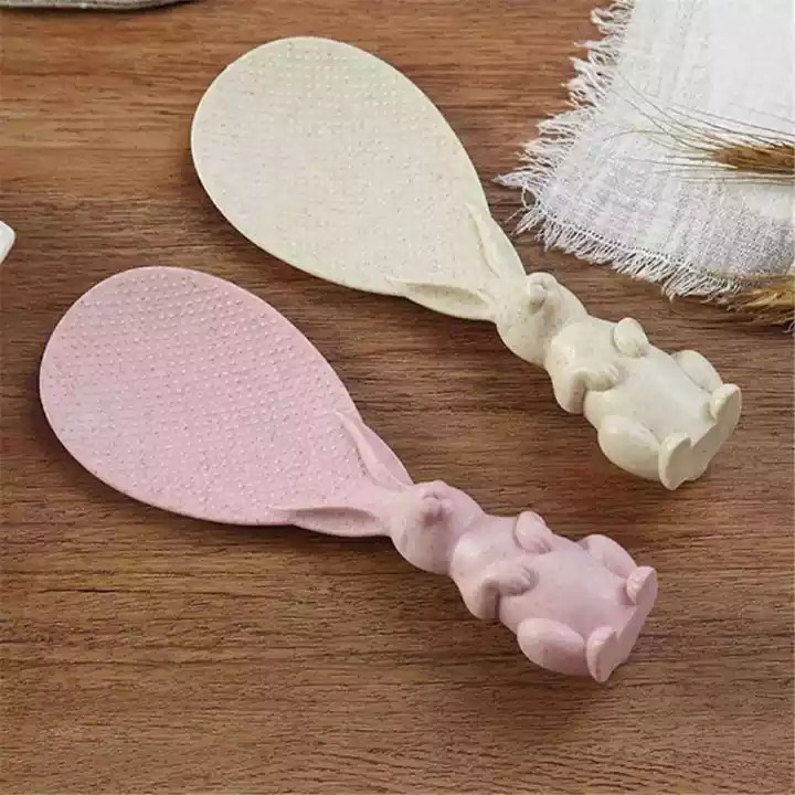 Vá xới cơm lúa mạch hình thỏ
