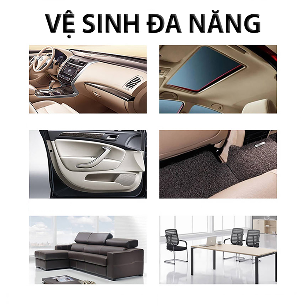 [HCM][GIẶT NỆM XE HƠI-SOFA GIA ĐÌNH] DYRAMID MULTI PURPOSE FOAM CLEANER 650 ML