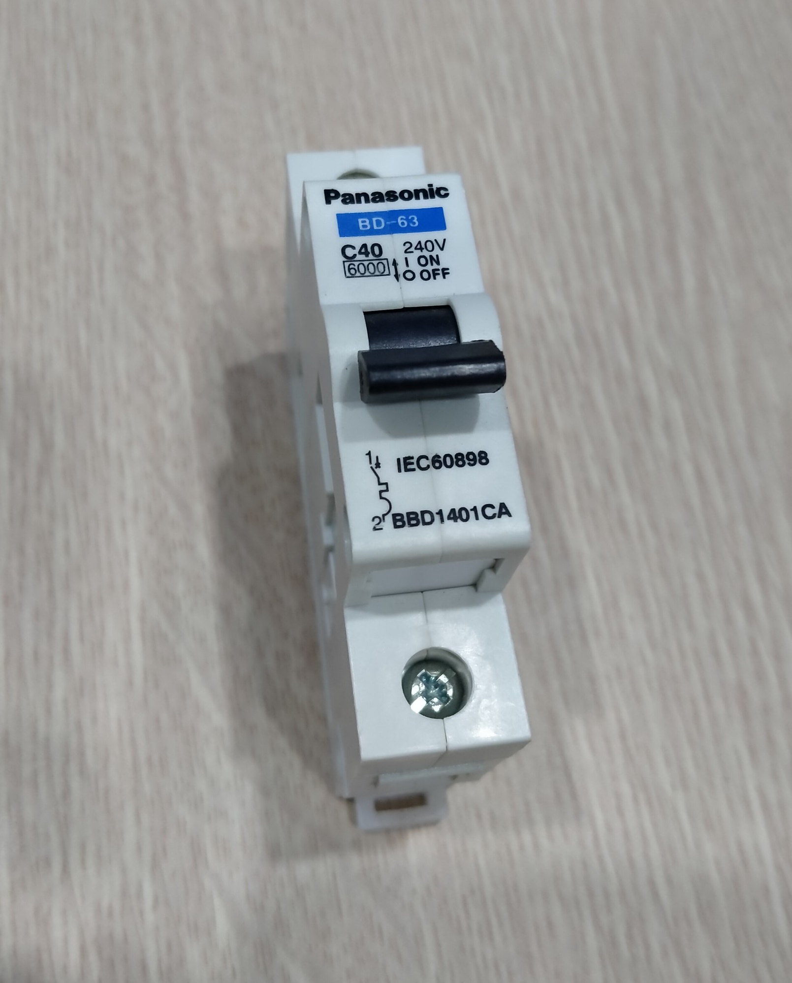 Aptomat 1P 6A 10A 16A 20A 25A 32A 40A 50A 63A Panasonic