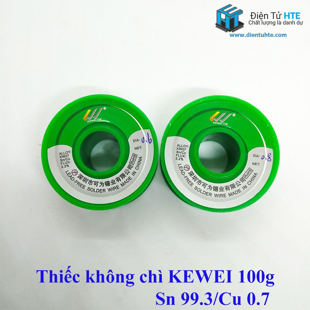 Thiếc hàn không chì KEWEI 100g 0.8mm