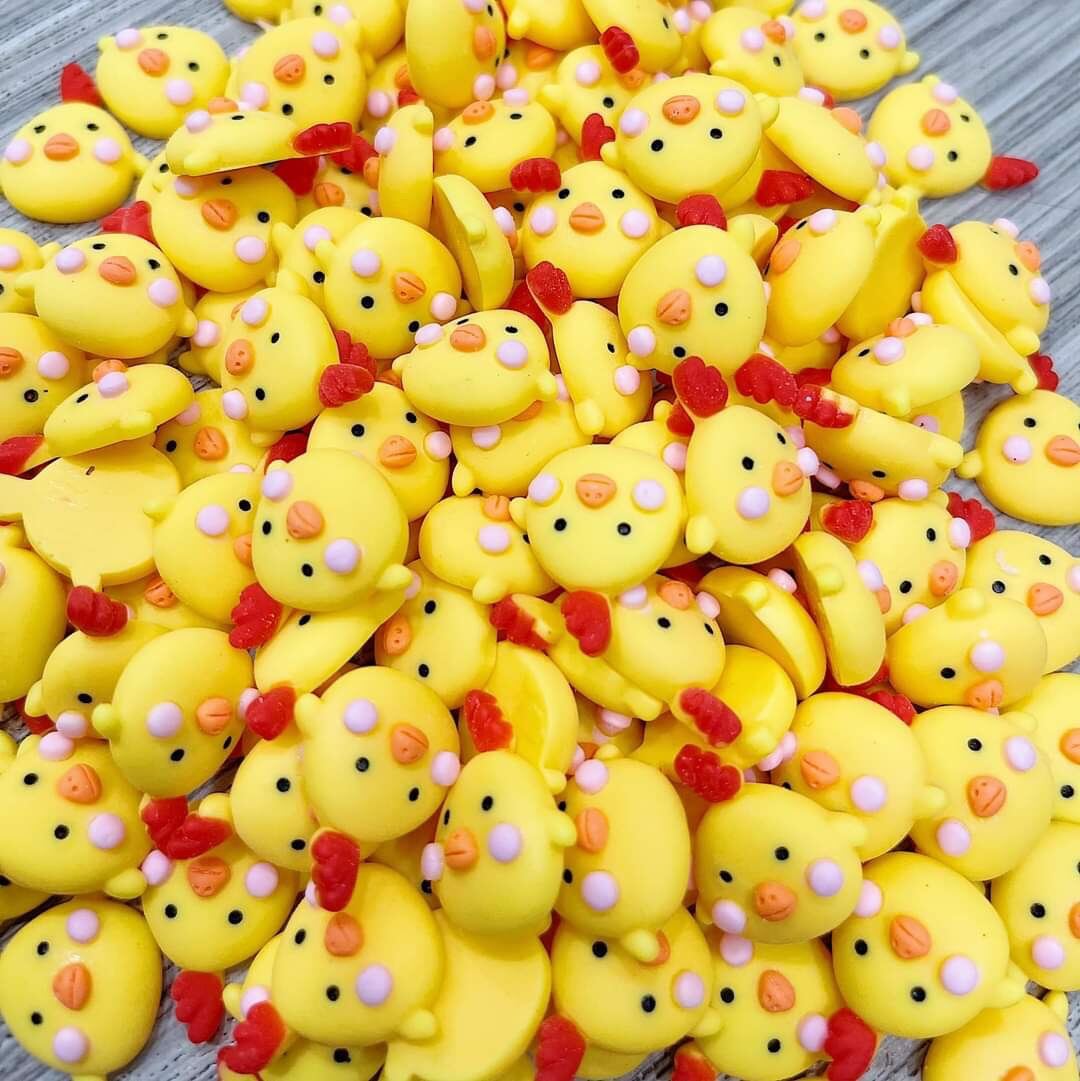 [MUA 2 GIẢM 5%]Set charm dán trang trí slime/điện thoại/sổ DIY