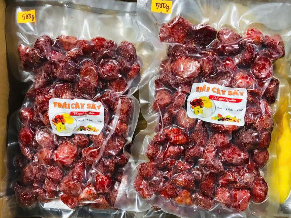 Dâu Tây Sấy Dẻo gói 500gr