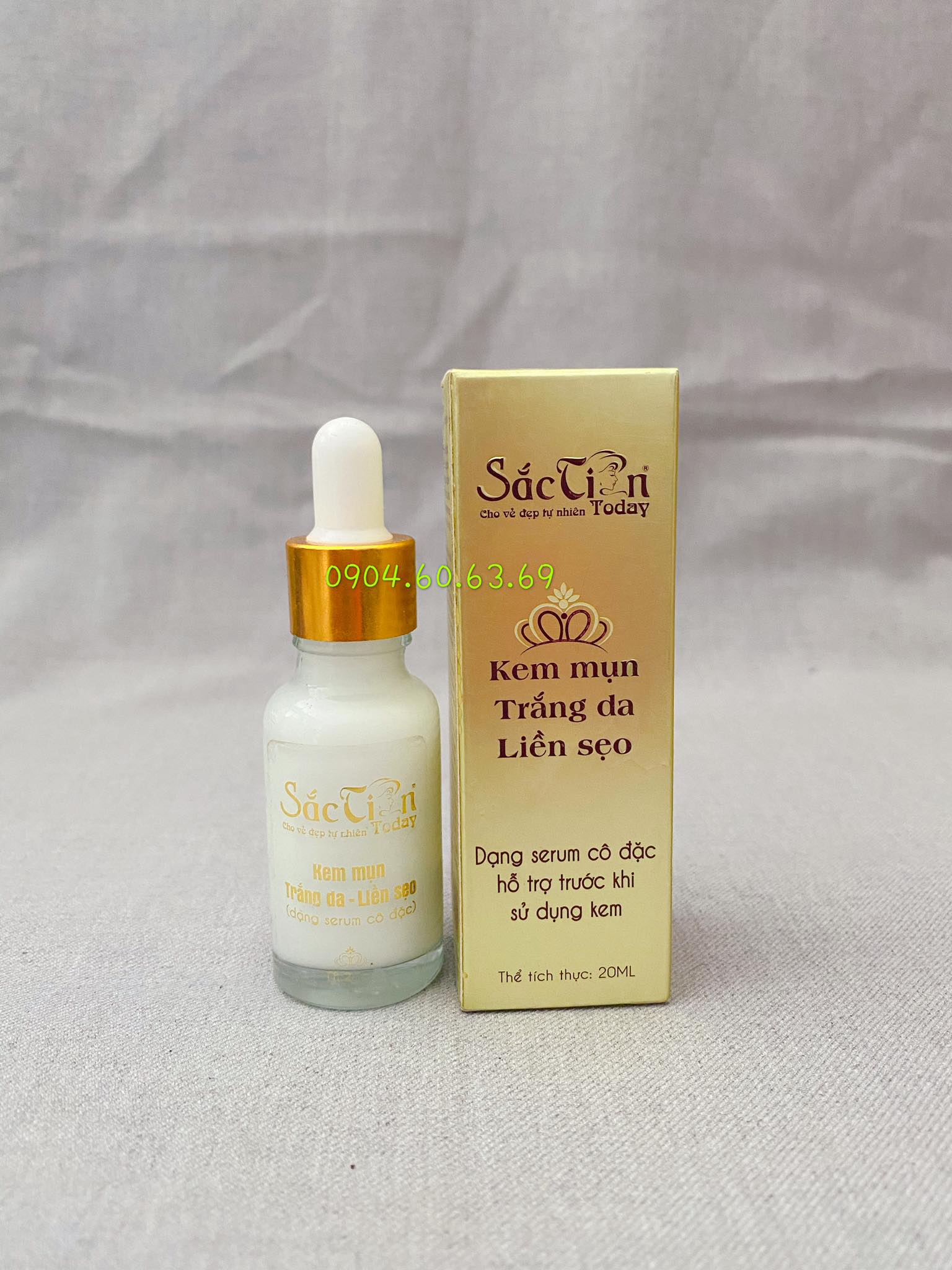 Serum sắc tiên 20ml mụn trắng da liền sẹo
