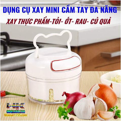 [HCM]MÁY XAY HÀNH TỎI ỚT ĐA NĂNG - DỤNG CỤ XAY RAU CỦ QUẢ TIỆN LỢI - DỤNG CỤ HỖ TRỢ NẤU ĂN TIỆN ÍCH KÉO TAY