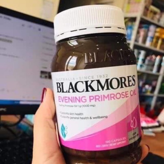Tinh Dầu Hoa Anh Thảo Blackmores 190V (Mẫu Mới)