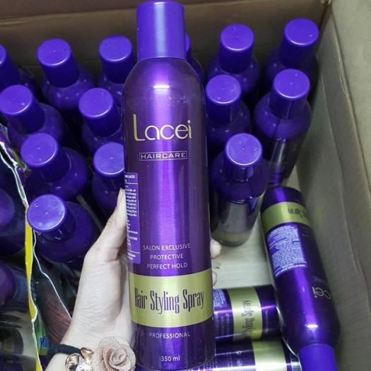 Keo xịt tóc Lacei Hair Styling Spray 350ml (keo cứng)
