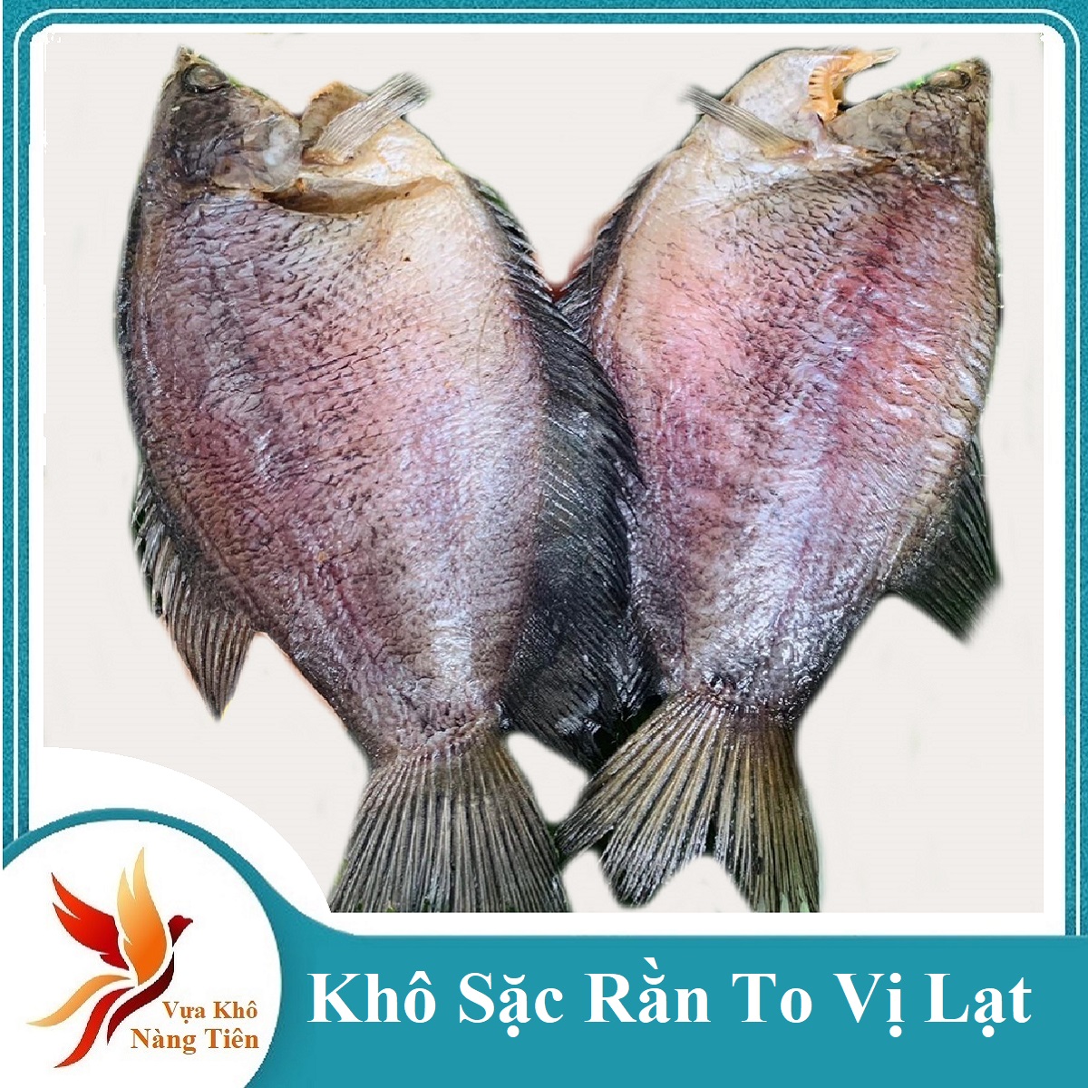 Túi 500gr khô cá sạc to 12 con 1kg- khô cá sặc bổi – đặc sản cà mau