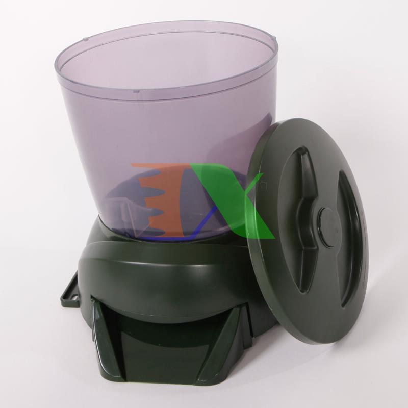 Automatic fish feeding machine PFF-01, Automatic fish feeding machine with 4lit capacity (4l), Coi fish feeding machine, Big fish feeding machine