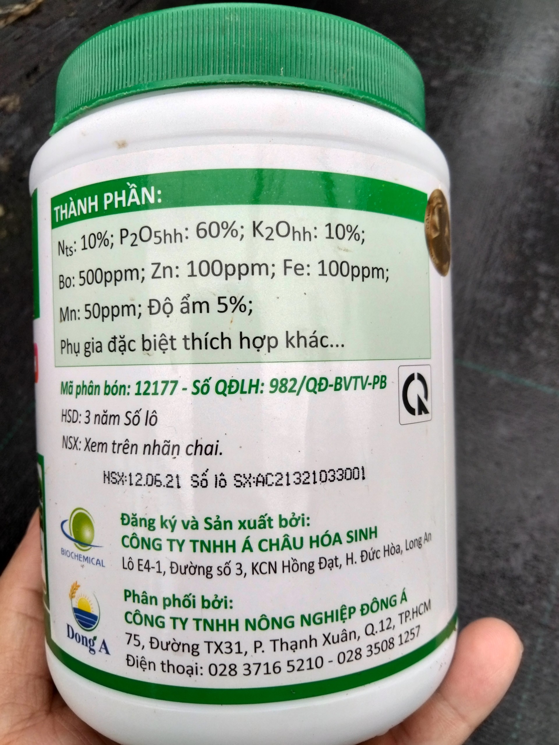 Gói phân bón lá siêu lân (20 gram)