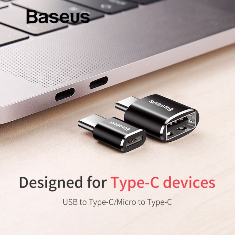 Đầu Chuyển Đổi OTG Baseus Cổng Micro Usb/ Type C