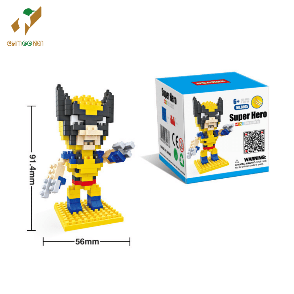 Bộ đồ chơi lego marvel xêp hình siêu nhân X Men
