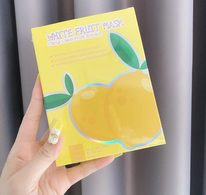 Ủ trắng chanh Lemon White Fruit Mask