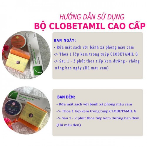 [HCM]SÉT NÁM TÀN NHANG CAO CẤP CLOBETAMILG THÁI LAN